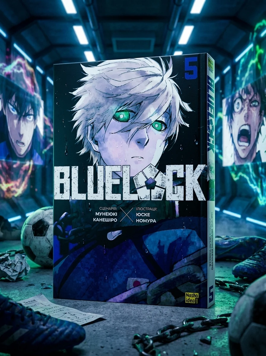 Комікс Blue lock (Синя тюрма). Том 5