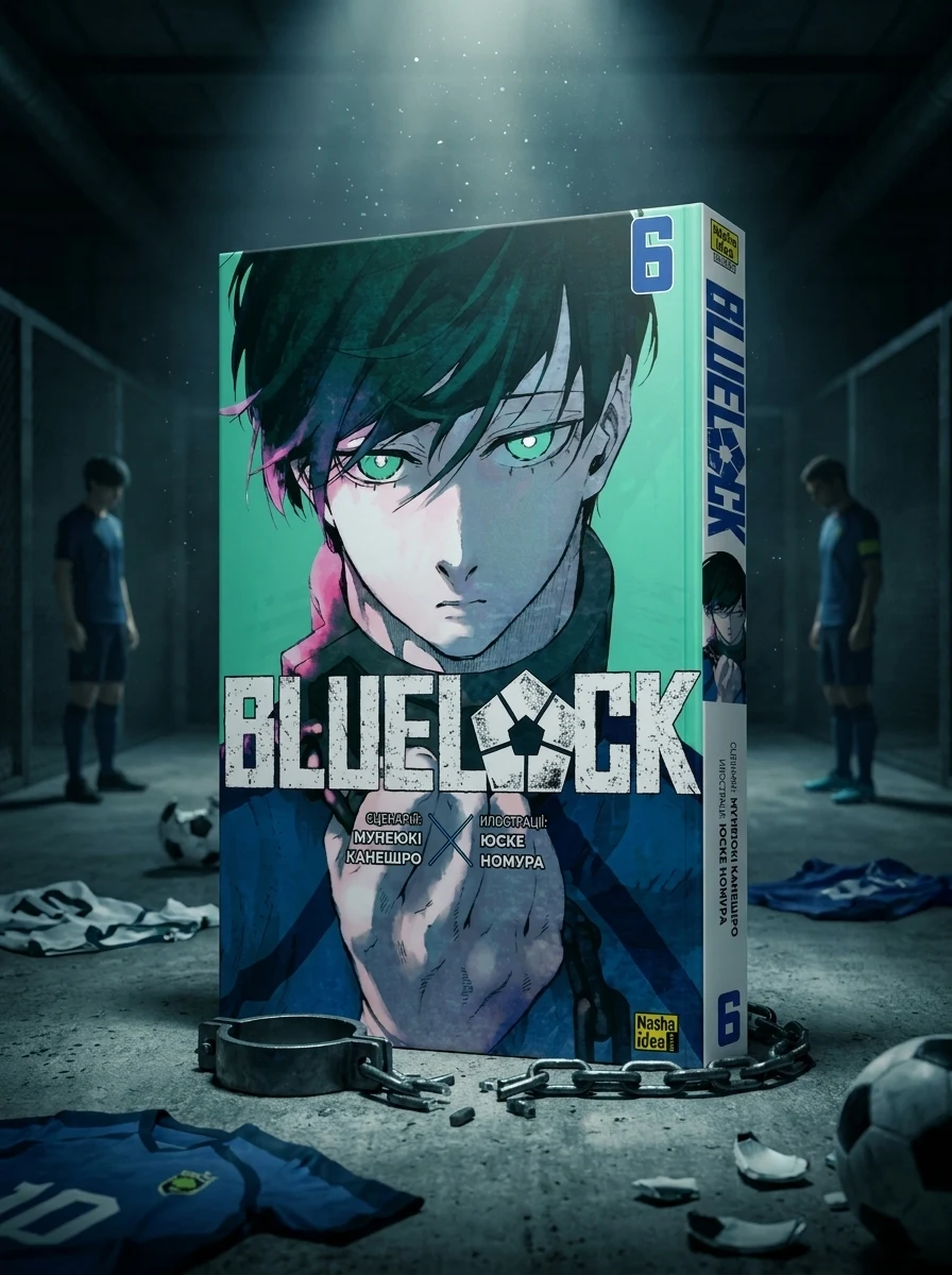 Комікс Blue lock (Синя тюрма). Том 6 — Комікси та манґи
