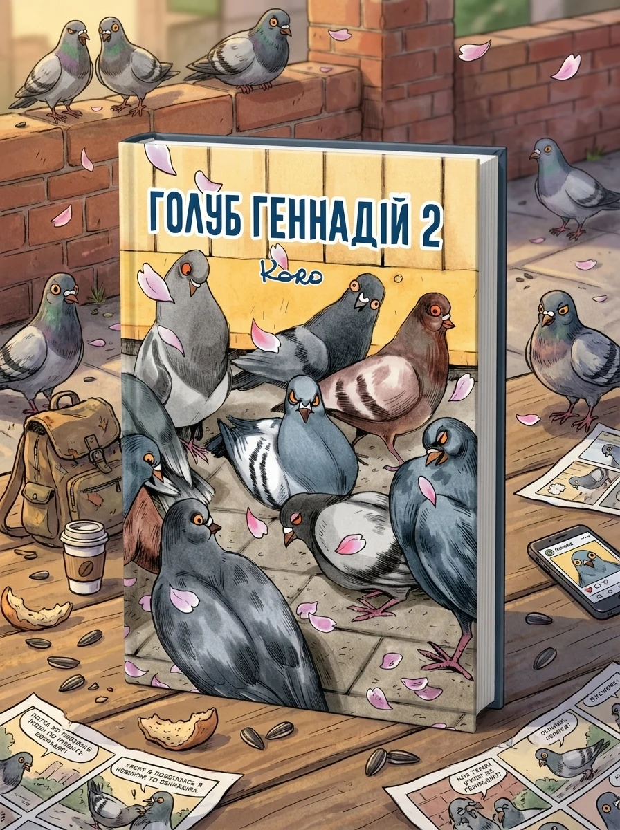 Комікс Голуб Геннадій. Том 2 — Комікси та манґи