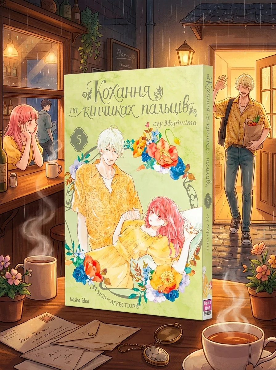 Комікс Кохання на кінчиках пальців. Том 5 — Комікси та манґи