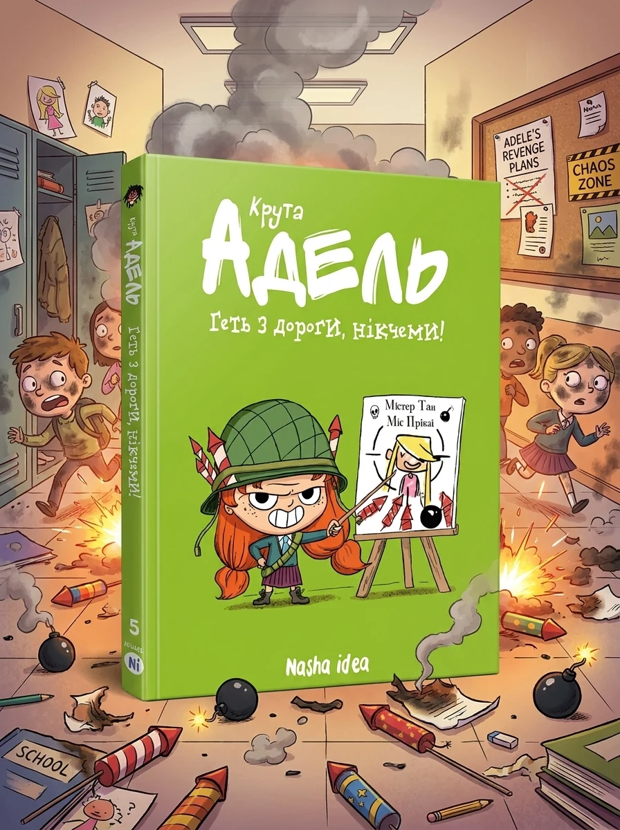 Комікс Крута Адель. Том 5. Геть з дороги, нікчеми — Комікси та манґи