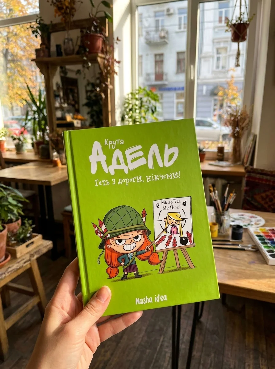Комікс Крута Адель. Том 5. Геть з дороги, нікчеми — Містер Тан, обкладинка
