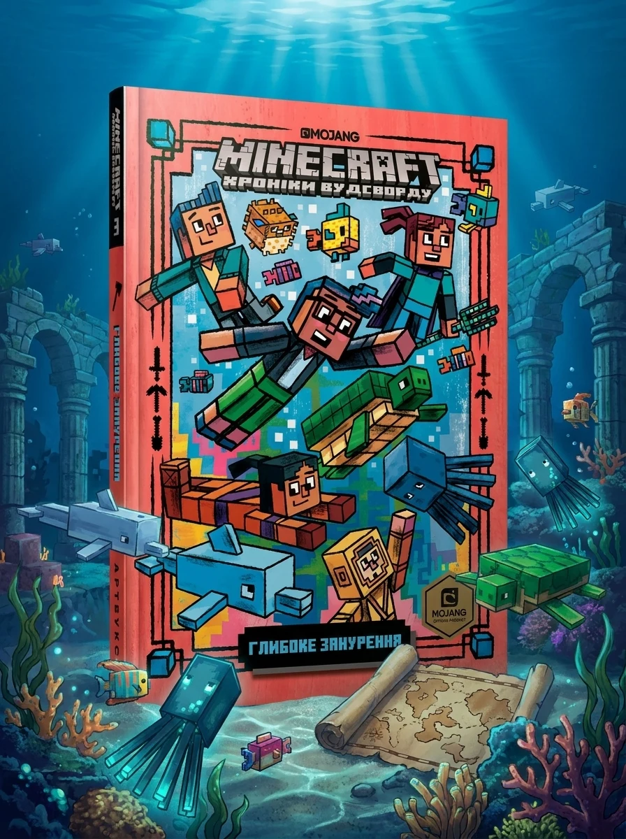 Комікс MINECRAFT. Глибоке занурення