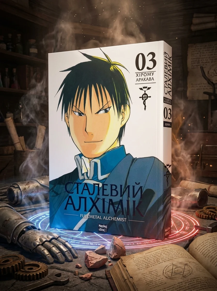 Комікс Сталевий Алхімік. Том 3 — Комікси та манґи