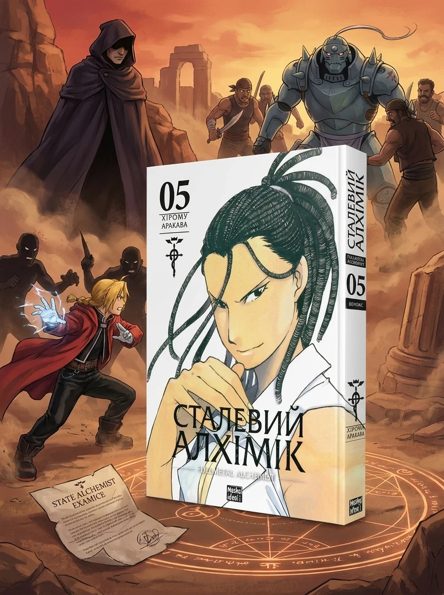 Комікс Сталевий Алхімік. Том 5 — Комікси та манґи