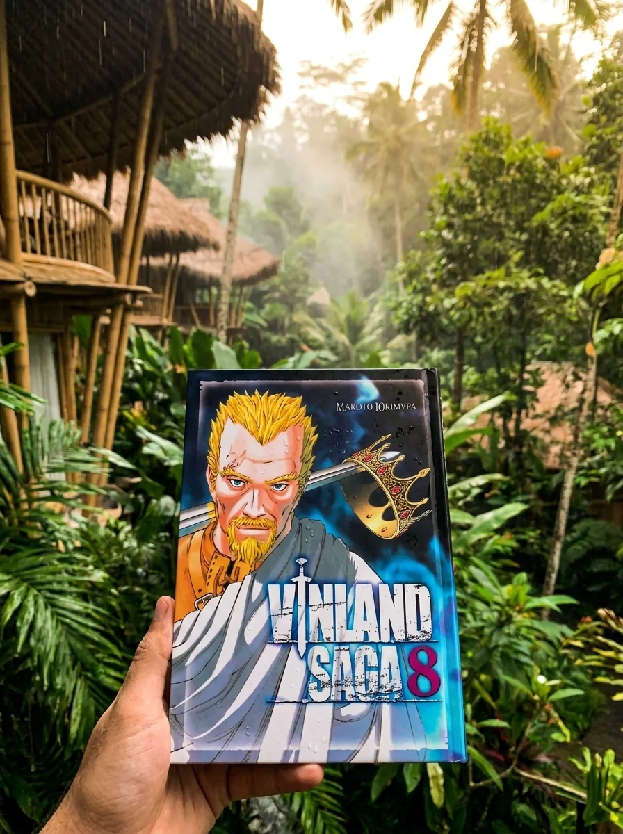Комікс Vinland Saga (Сага про Вінланд). Том 8 — Макото Юкімура, обкладинка