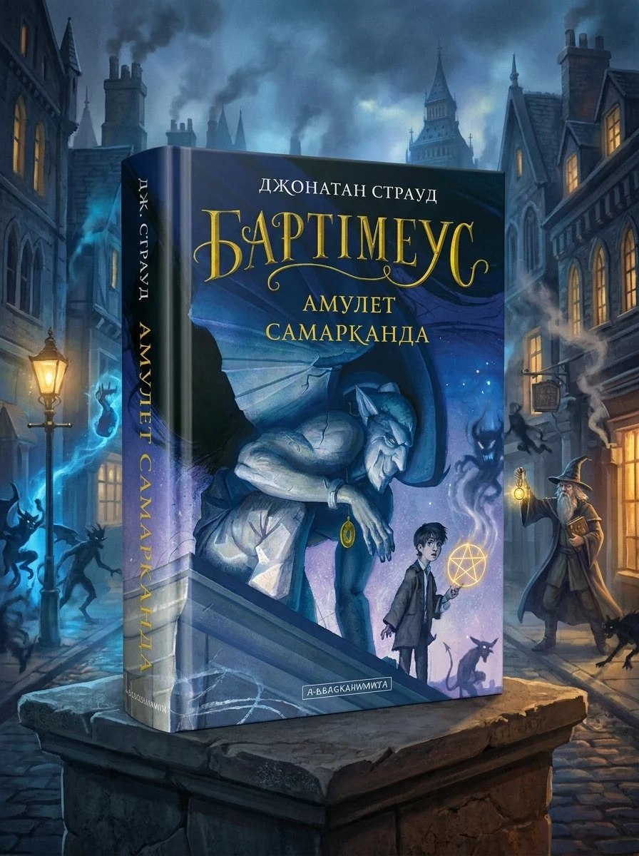 Комплект із 3 книг Бартімеус Джонатан Страуд, обкладинка