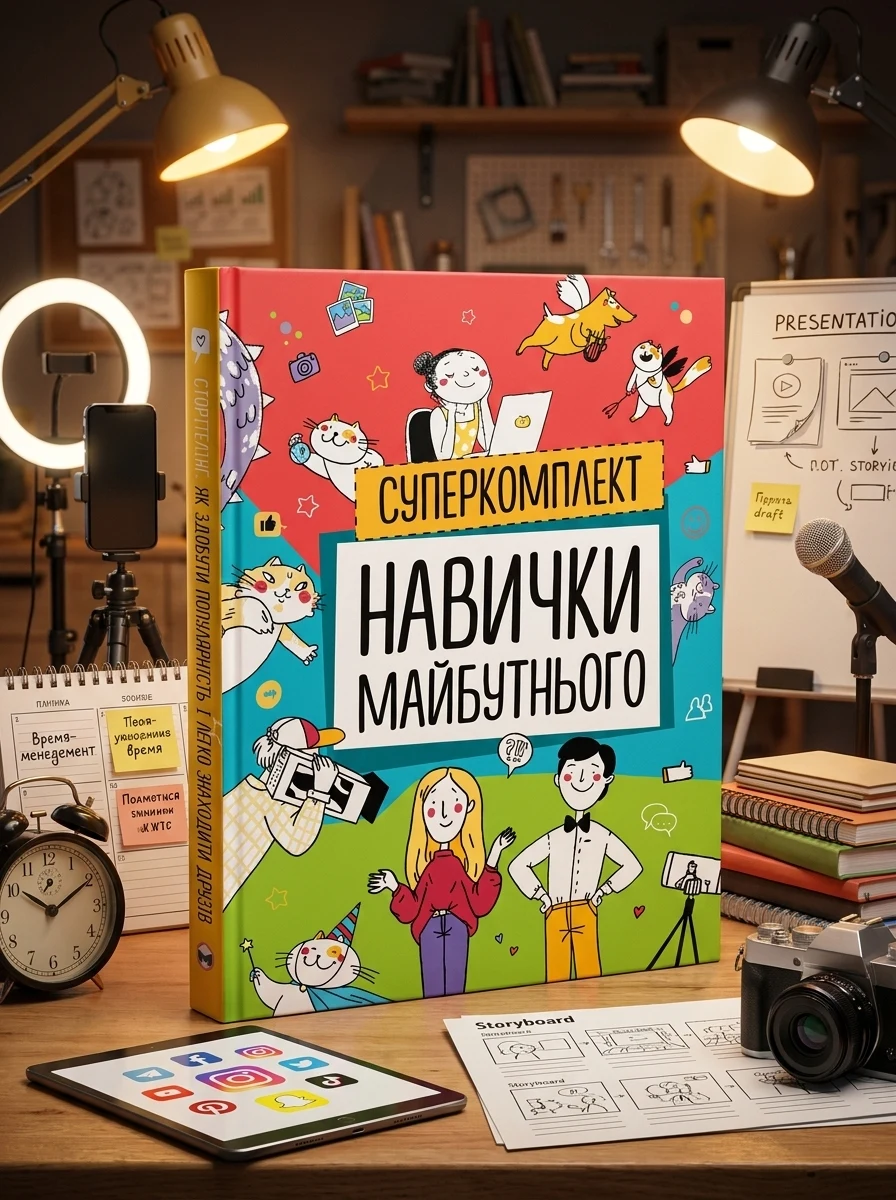 Комплект із чотирьох книжок Навички майбутнього