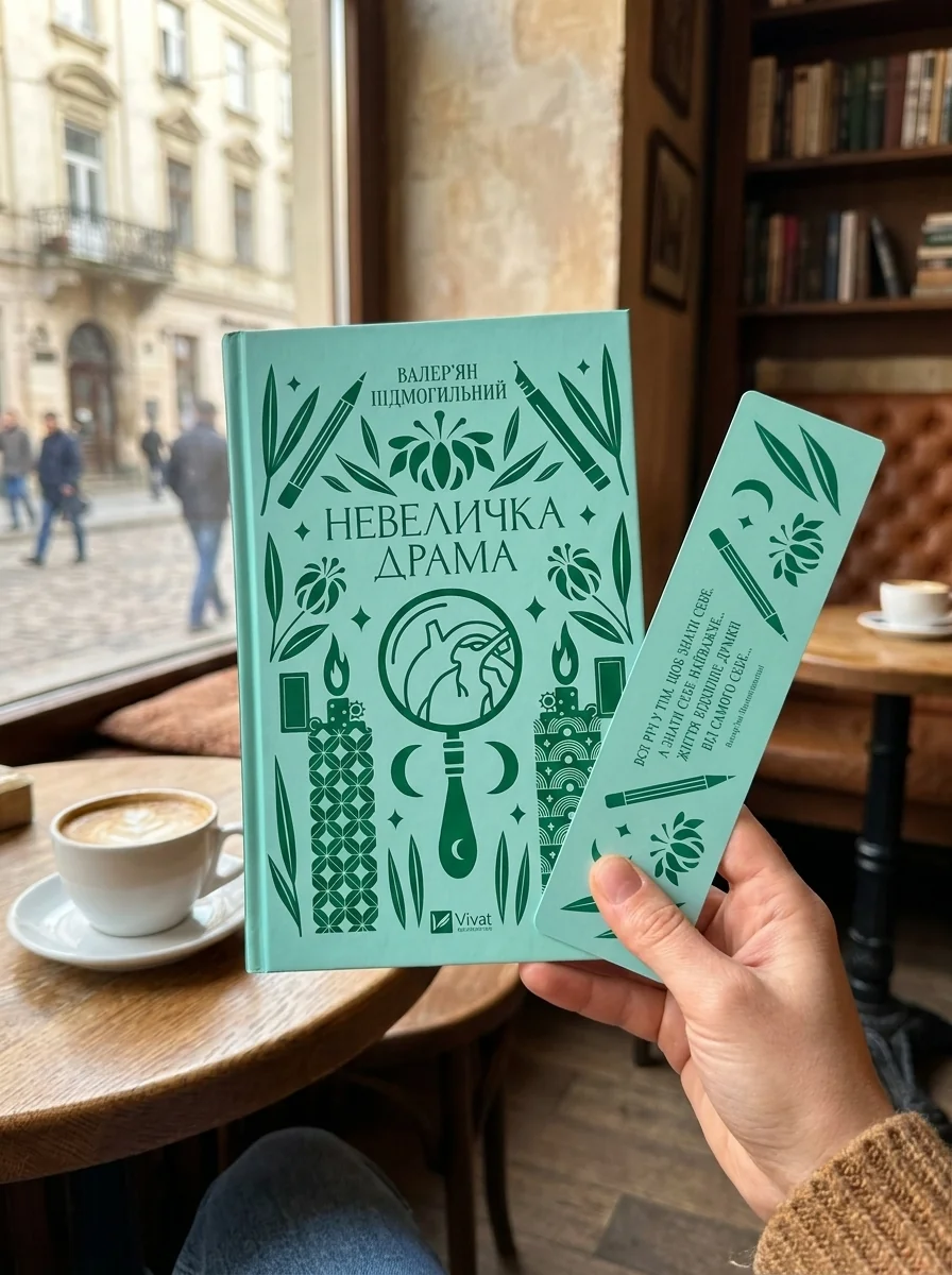 Комплект «Невеличка драма» (книжка та закладинка) — Класична українська проза