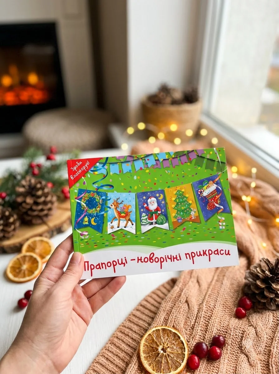 Комплект «Новорічні прикраси» — Книги-іграшки