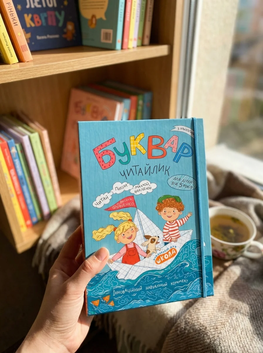Комплект "Буквар Читайлик" (Частина 1, Частина 2, Частина 3) — Вивчення мов