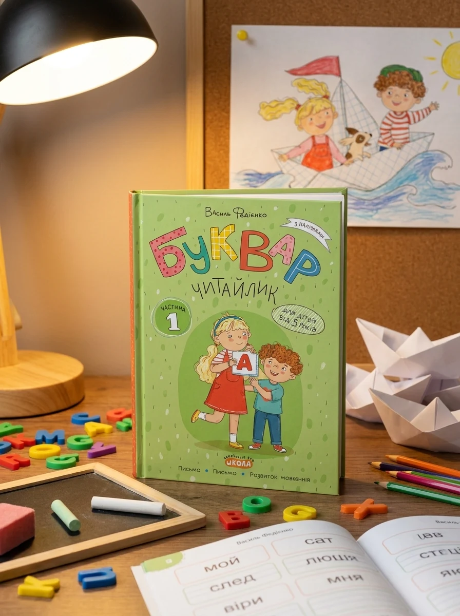 Комплект "Буквар Читайлик" (Частина 1, Частина 2, Частина 3)