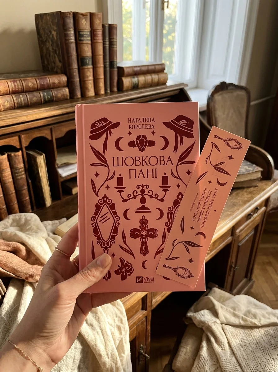 Комплект «Шовкова пані» (книжка та закладинка) — Класична українська проза