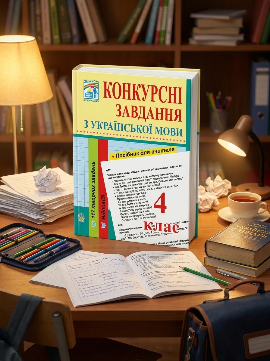 Конкурсні завдання з української мови. 4 клас — Вивчення мов