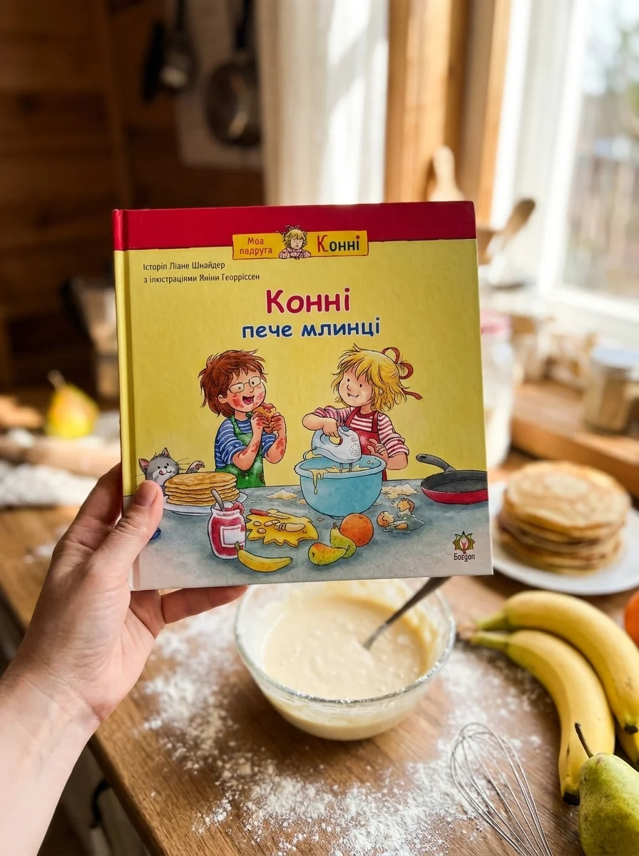 Конні пече млинці — Дитяча проза