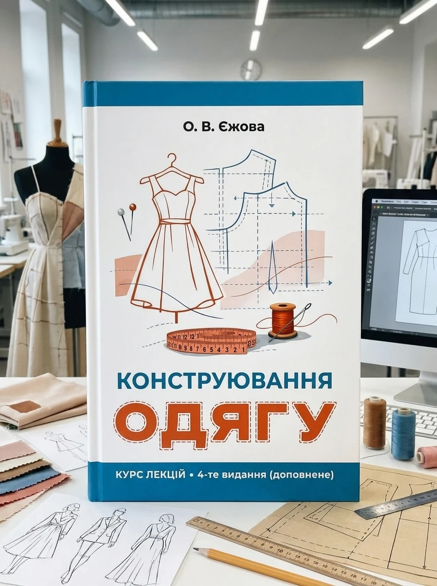 Конструювання одягу. Курс лекцій. 4-те видання, доповнене