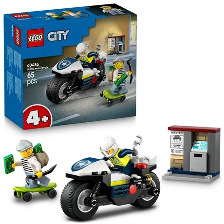 Конструктор Lego Переслідування на поліцейському мотоциклі