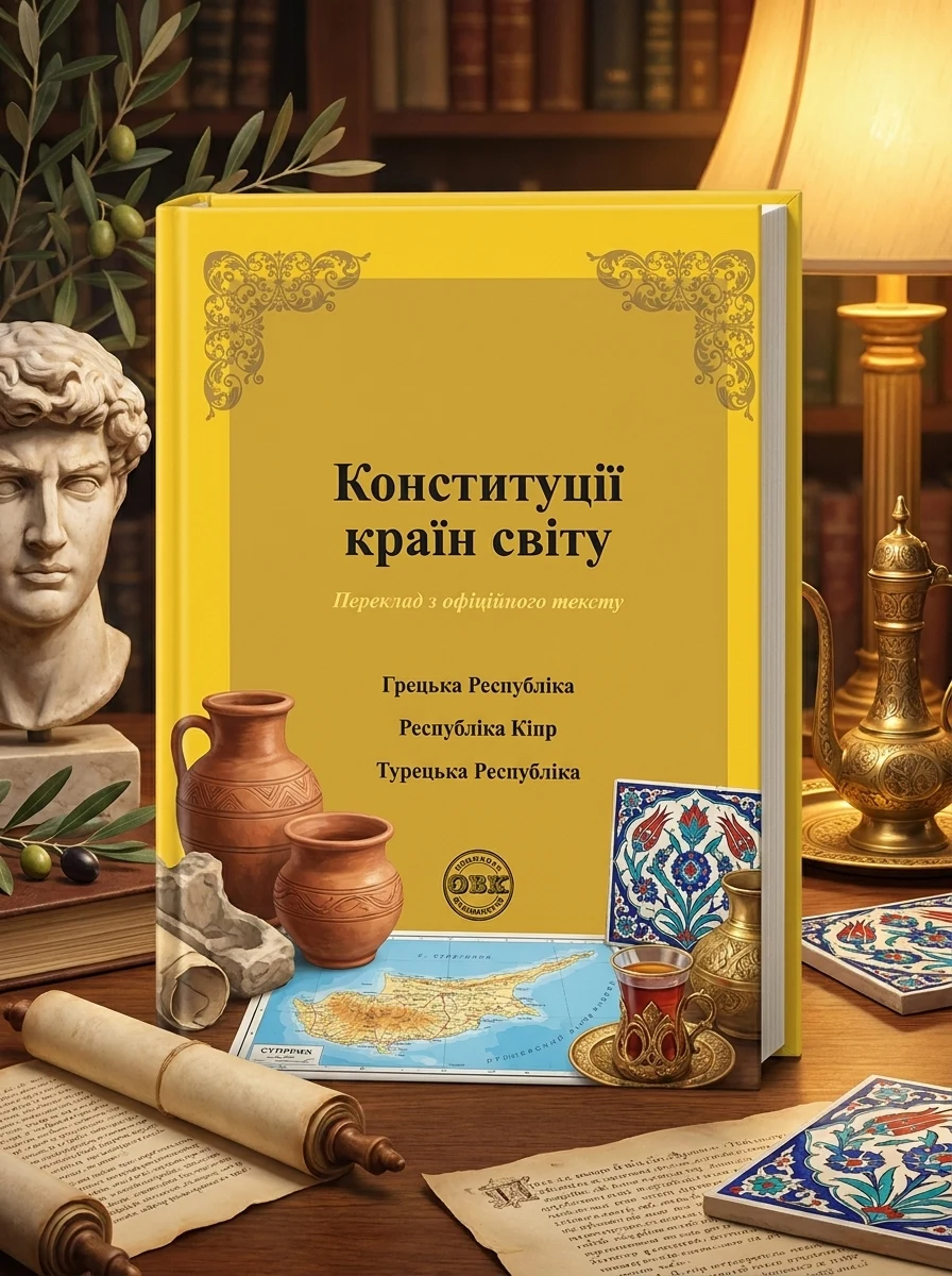 Конституції країн світу. Конституція Грецької Республіки, Конституція Республіки Кіпр, Конституція Турецької Республіки — Книги