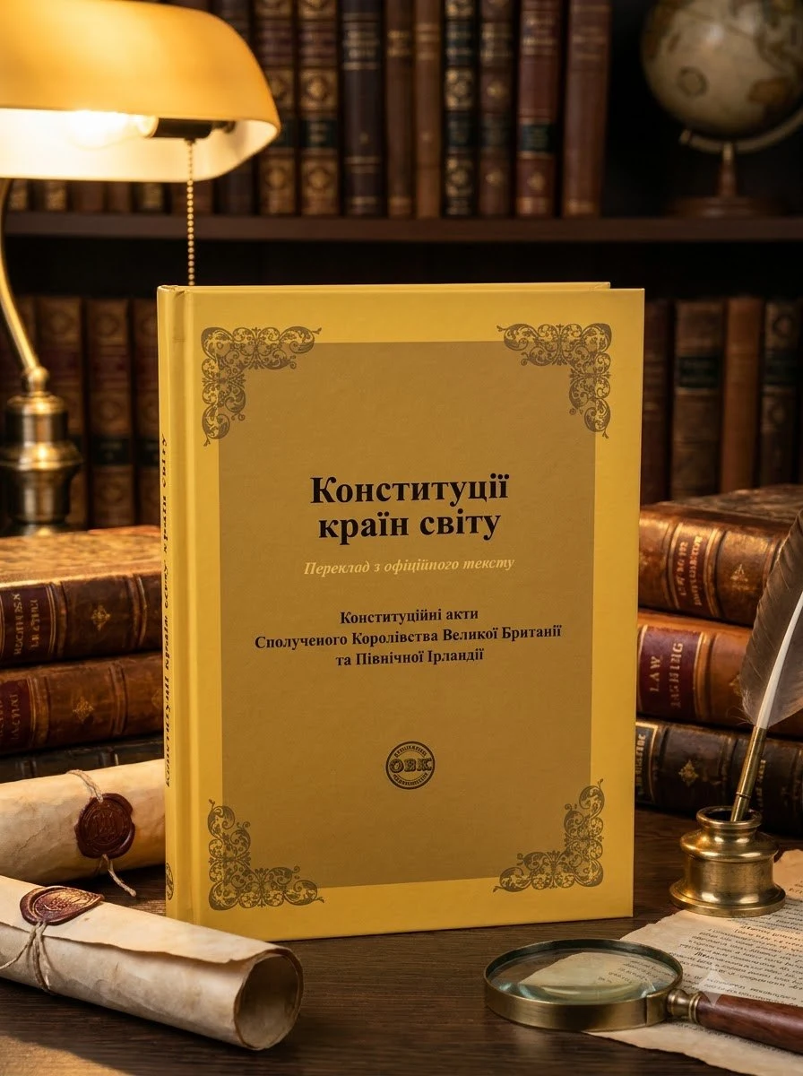 Конституції країн світу. Конституційні акти Сполученого Королівства Великої Британії та Північної Ірландії — Оксана Коротюк, обкладинка