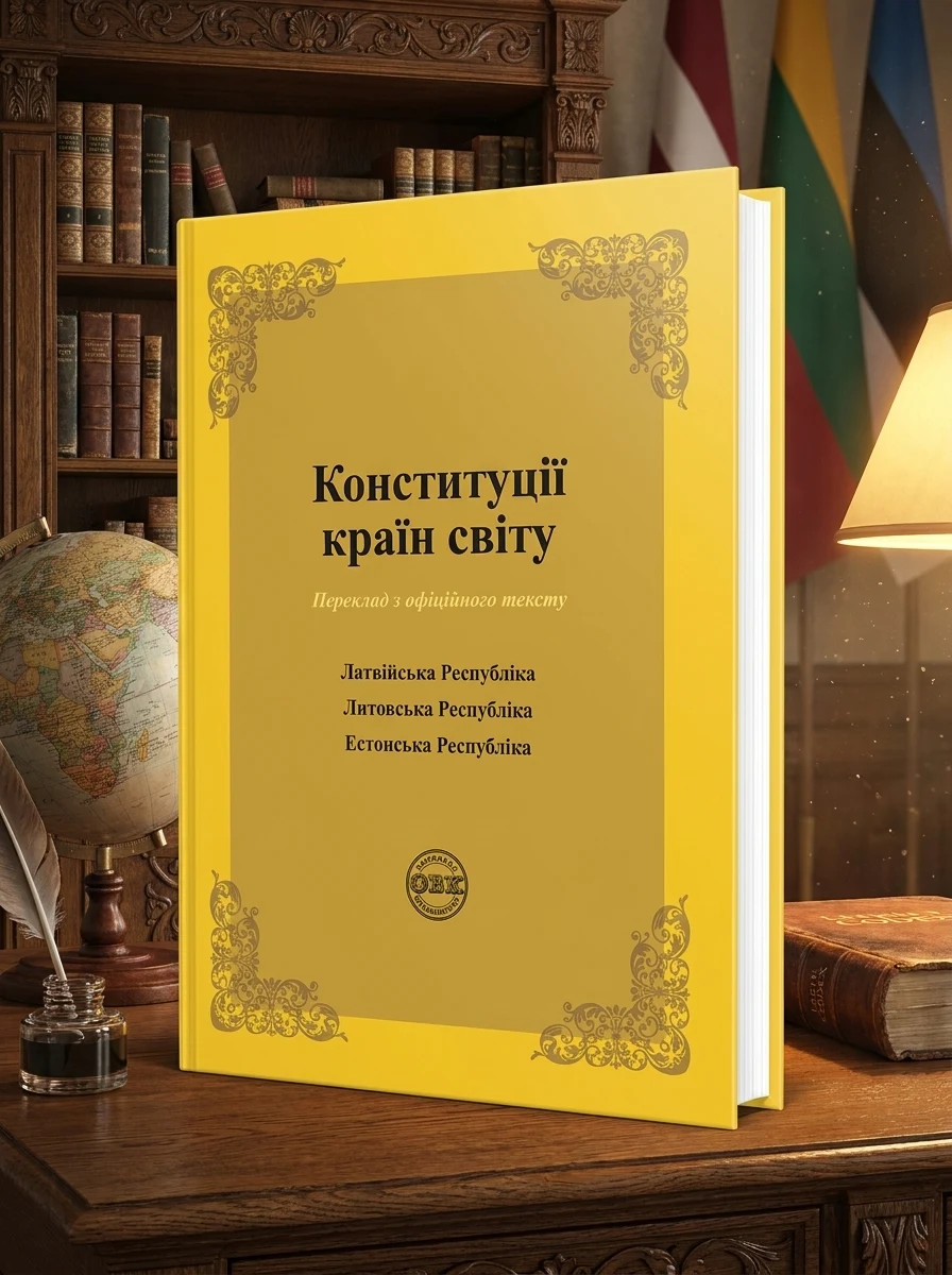 Конституції країн світу. Латвійська Республіка, Литовська Республіка, Естонська Республіка