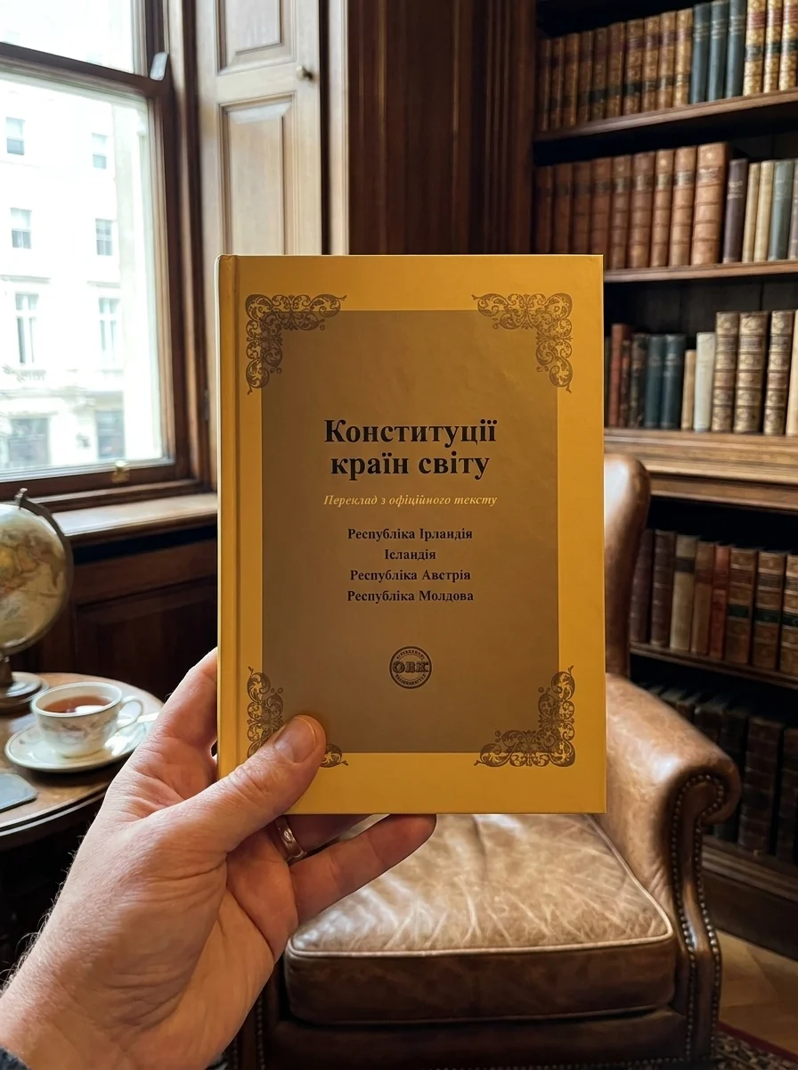 Конституції країн світу. Республіка Ірландія, Ісландія, Республіка Австрія, Республіка Молдова — Оксана Коротюк, обкладинка