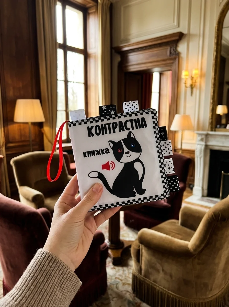 Контрастна книжка «Котик» — фото 2