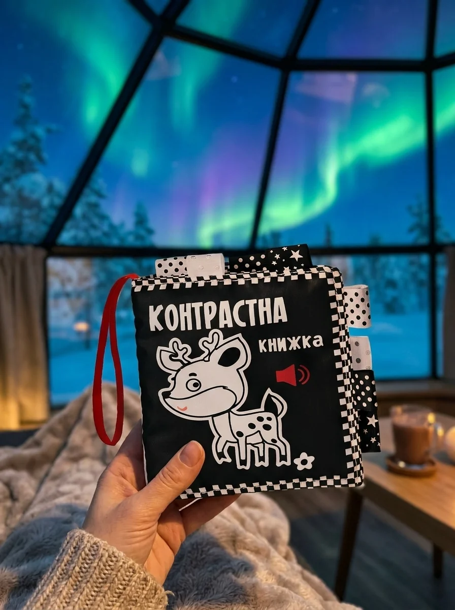 Контрастна книжка «Оленя» — фото 2
