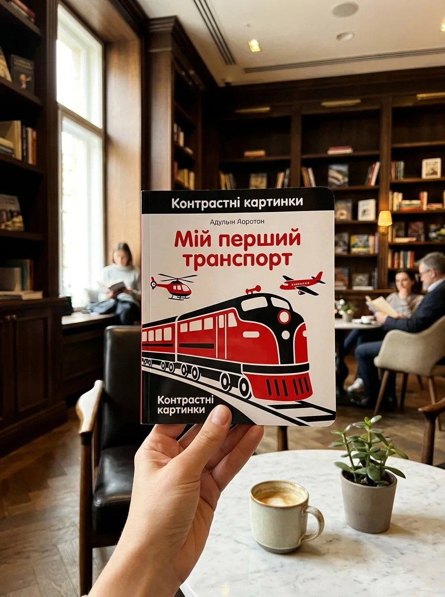 Мій перший транспорт. Контрастні картинки — фото 2