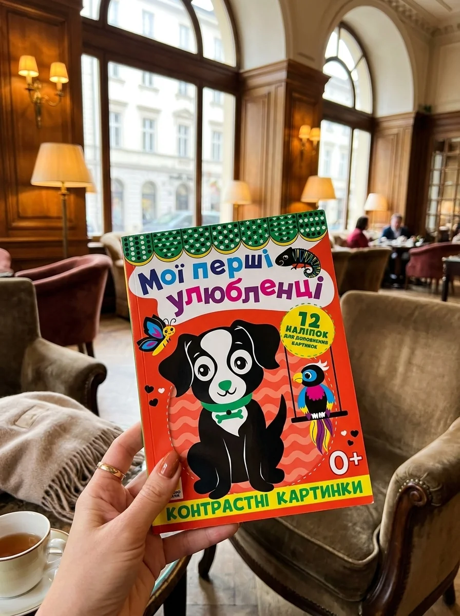 Контрастні картинки. Мої перші улюбленці — фото 2