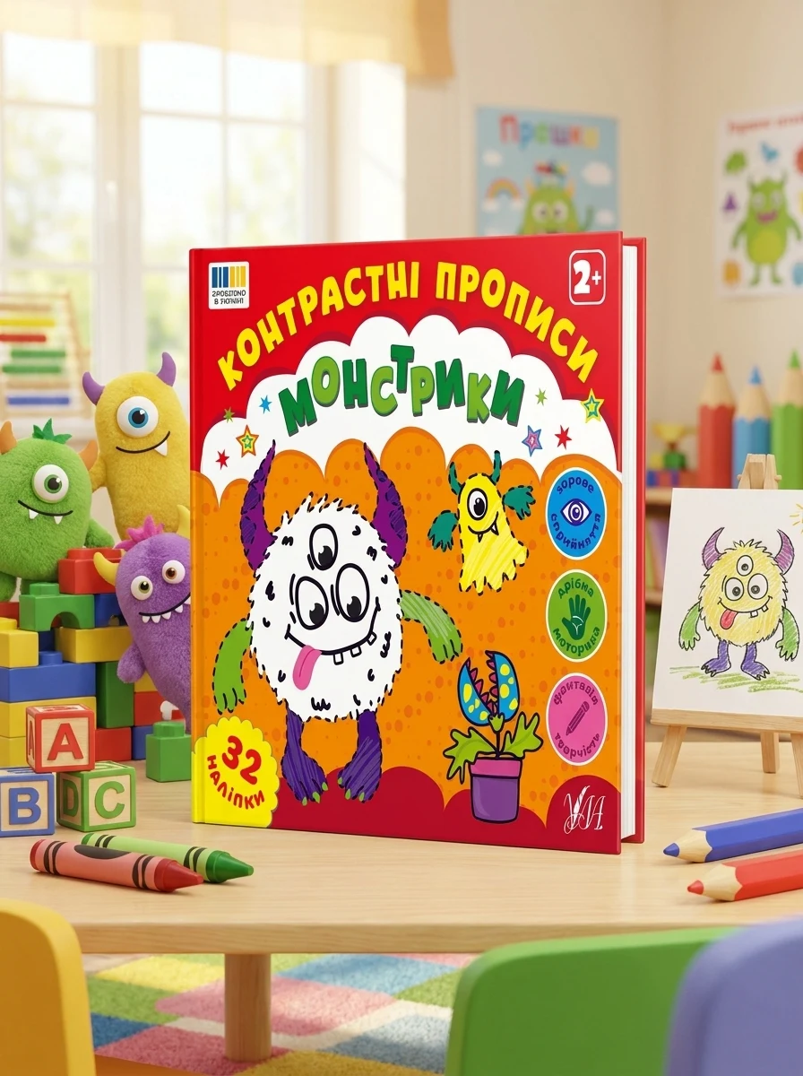 Контрастні прописи. Монстрики