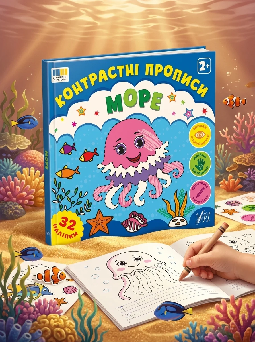 Контрастні прописи. Море — Дитяча література