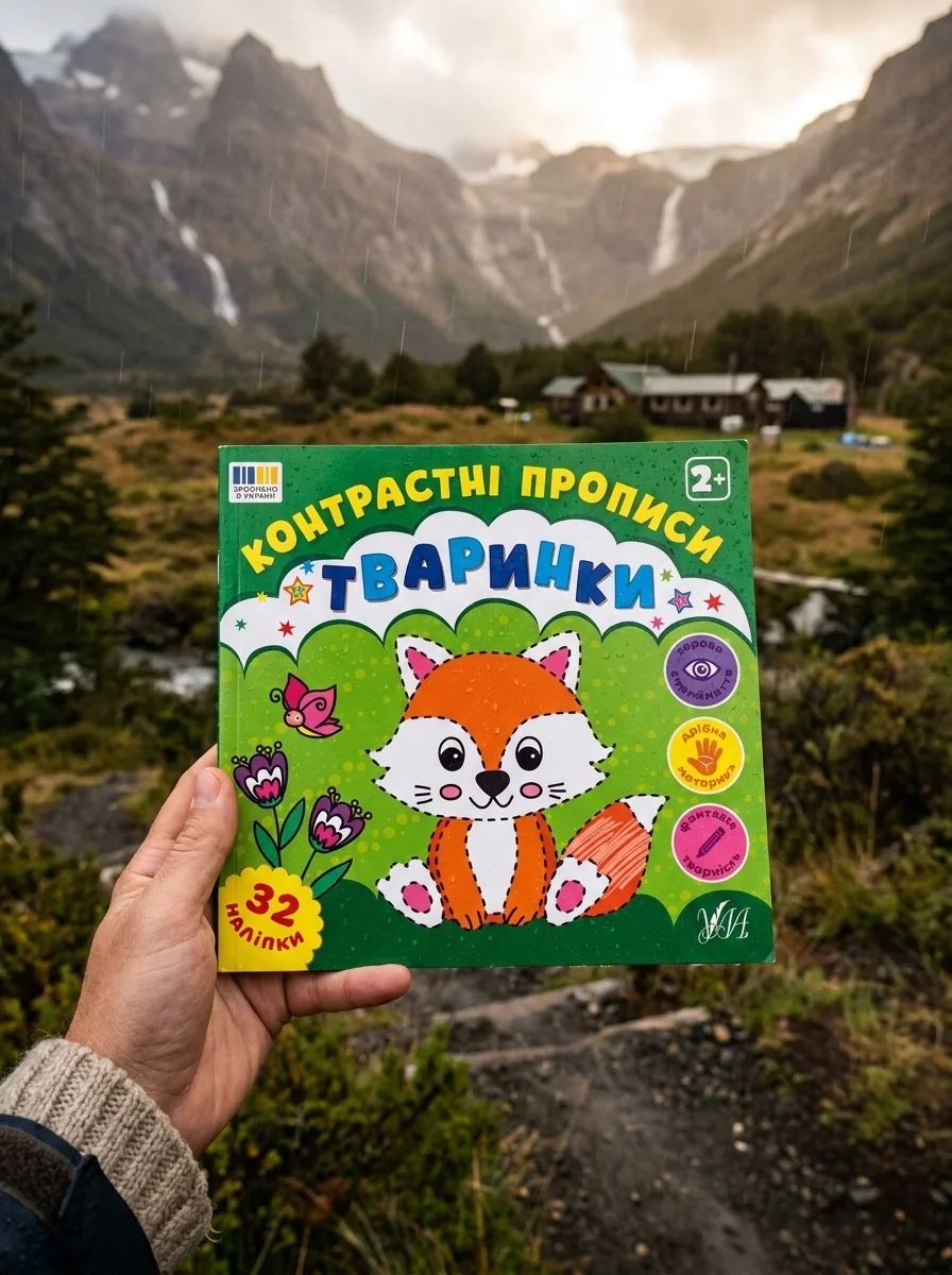 Контрастні прописи. Тваринки — Дитяча література