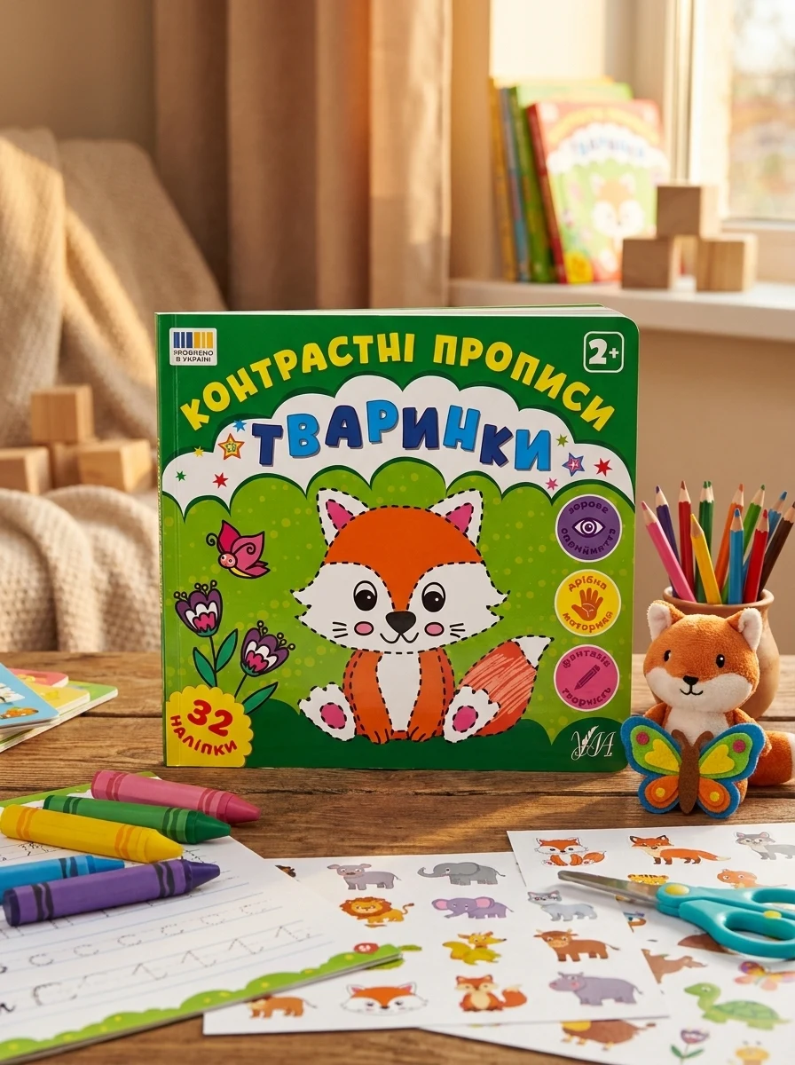 Контрастні прописи. Тваринки