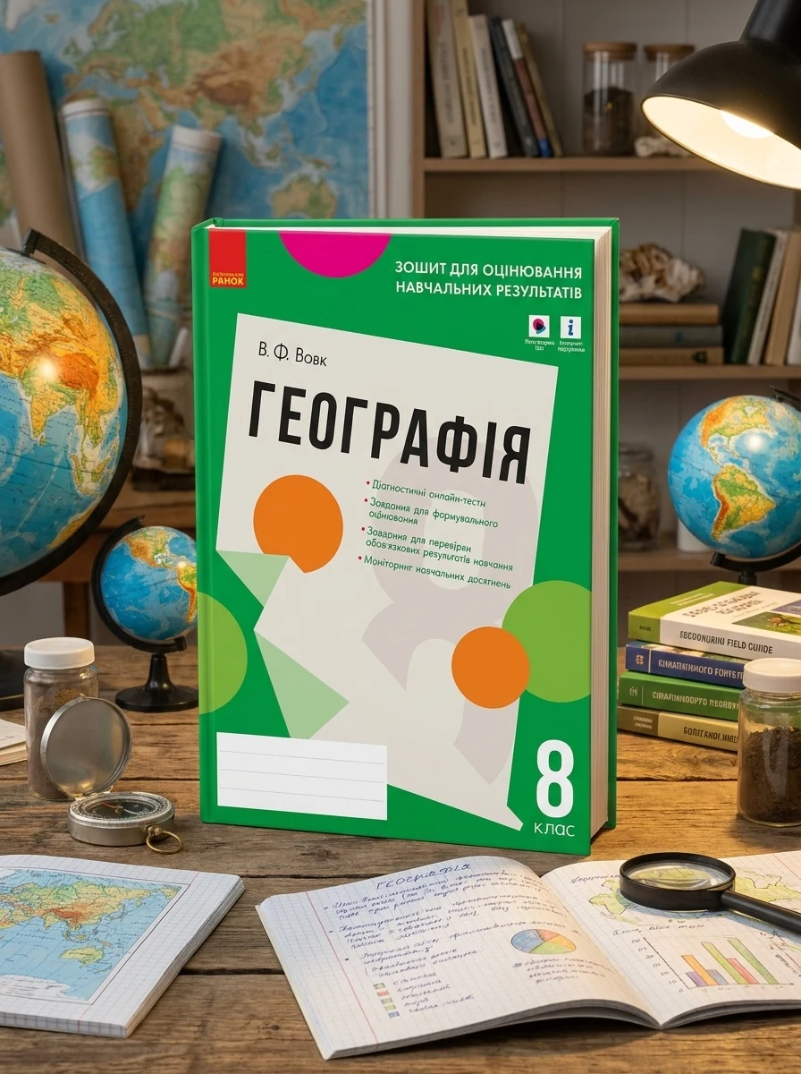 Контроль навчальних досягнень. Географія 8 клас — Вивчення мов