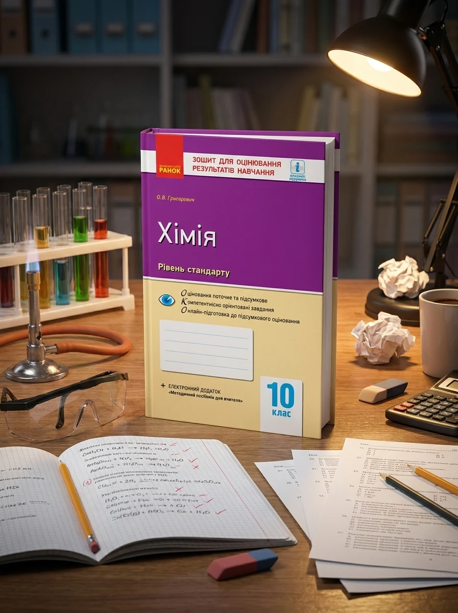 Контроль навчальних досягнень. Хімія 10 клас. Рівень стандарту — Вивчення мов