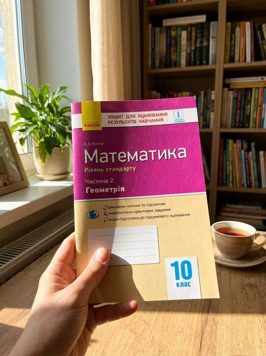 Контроль навчальних досягнень. Математика 10 клас. Частина 2. Геомерія. Рівень стандарту — Вивчення мов