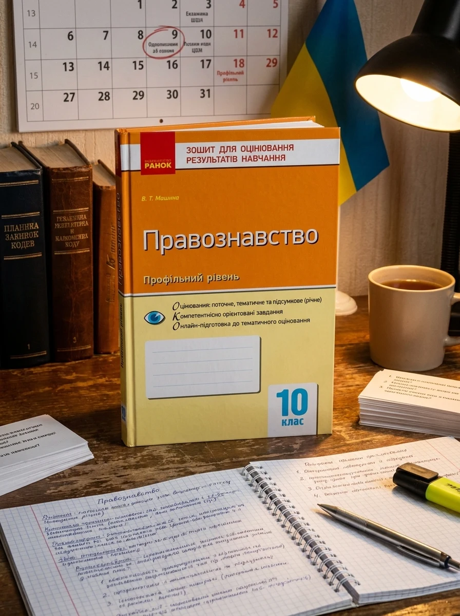 Контроль навчальних досягнень. Правознавство 10 клас. Профільний рівень — Вивчення мов