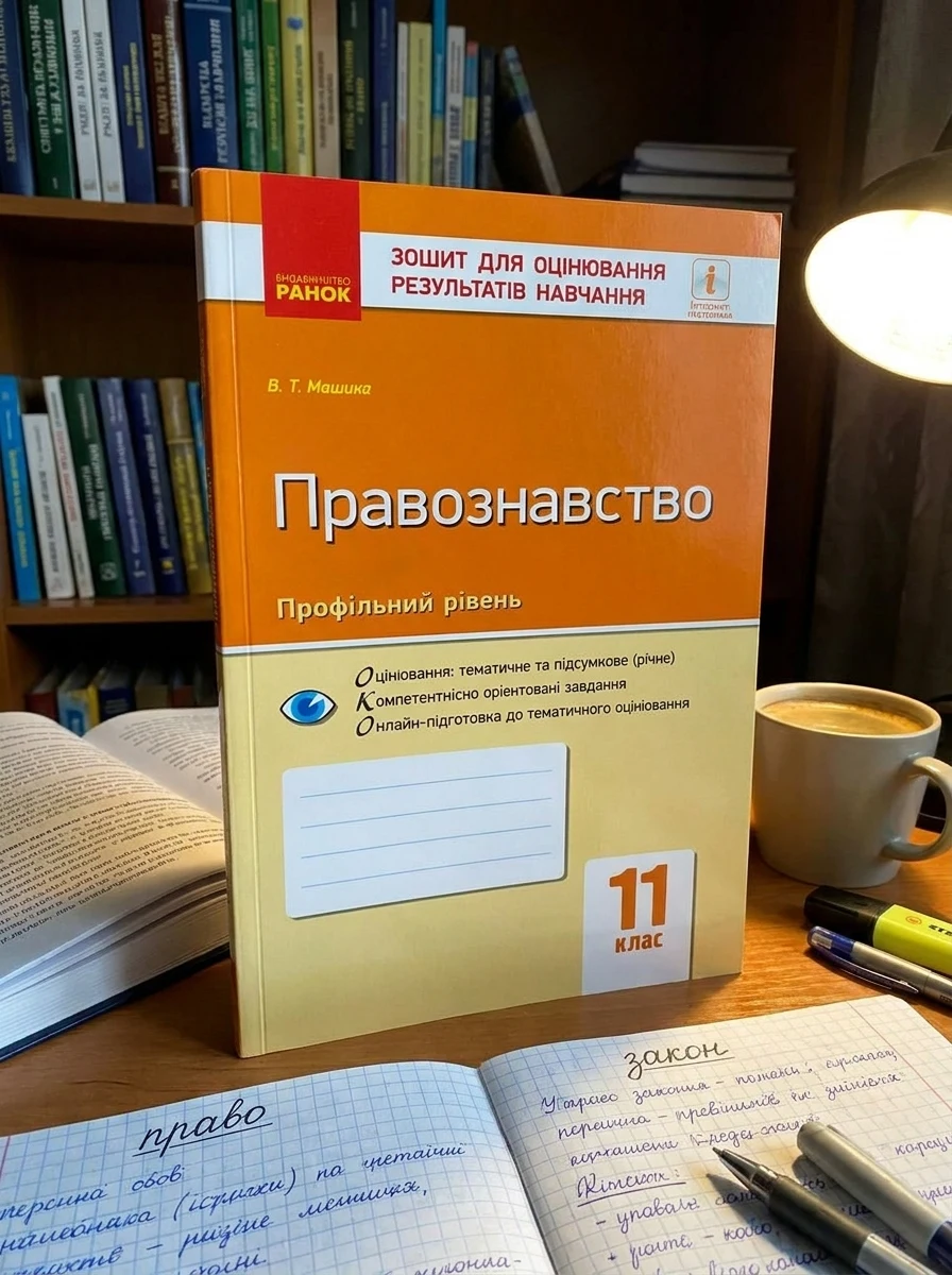 Контроль навчальних досягнень. Правознавство 11 клас. Профільний рівень — Вивчення мов