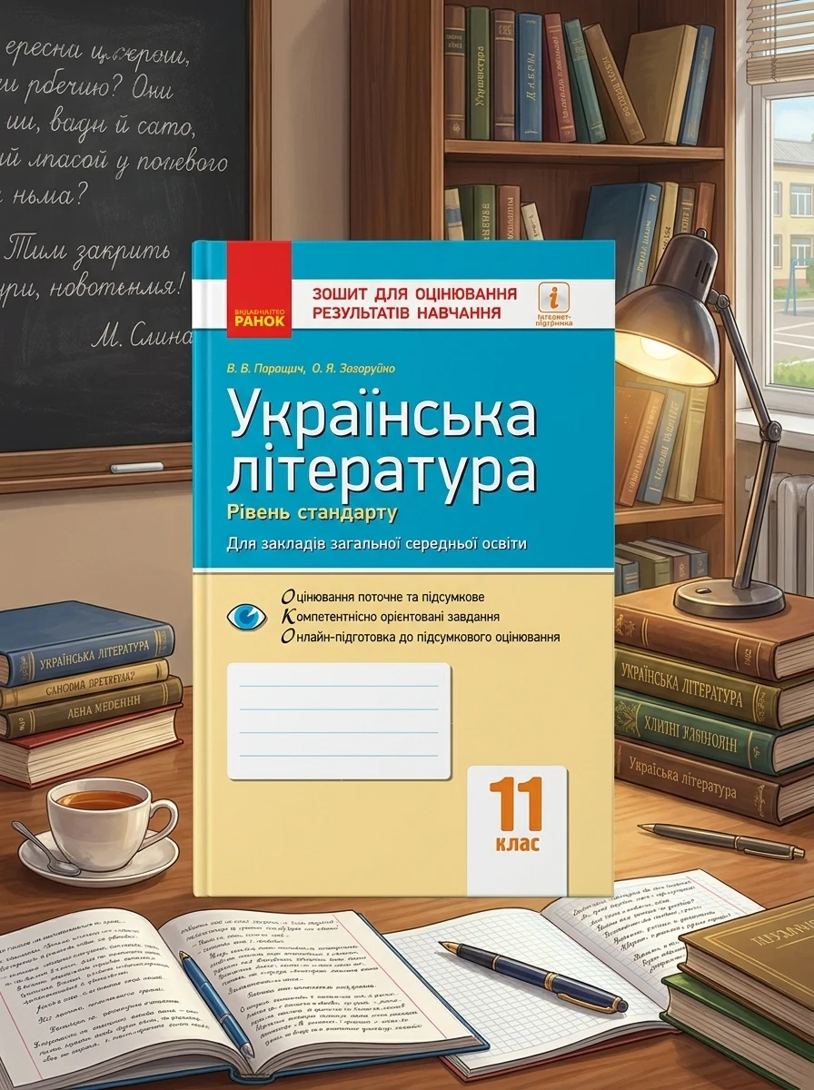 Контроль навчальних досягнень. Укр. література 11 клас. Рівень стандарту — Вивчення мов