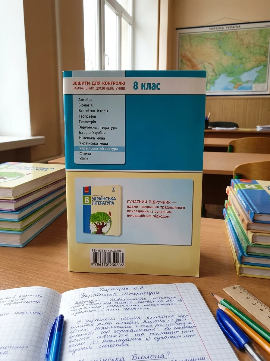 Контроль навчальних досягнень. Українська література 8 клас — Вивчення мов