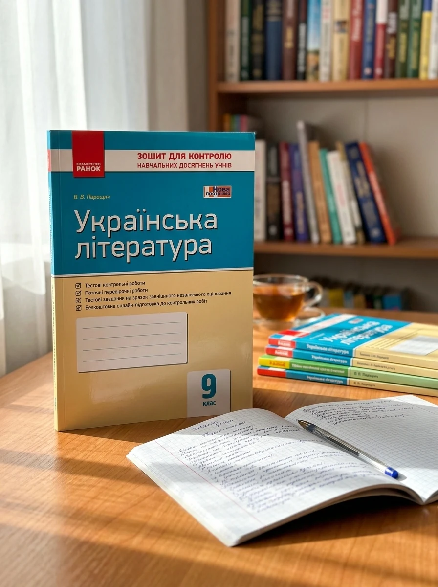 Контроль навчальних досягнень. Українська література  9 клас — Вивчення мов