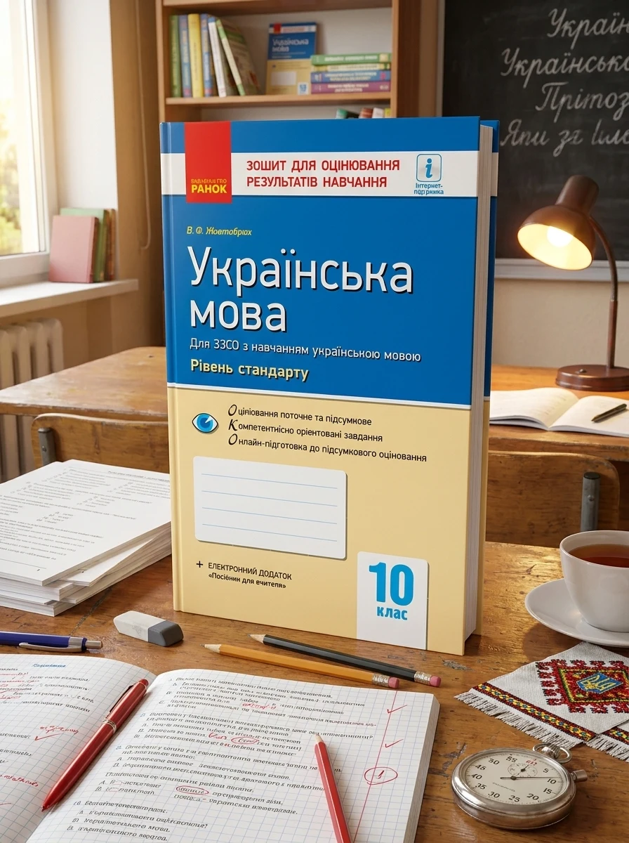 Контроль навчальних досягнень. Українська мова 11 клас Рівень стандарту — Вивчення мов