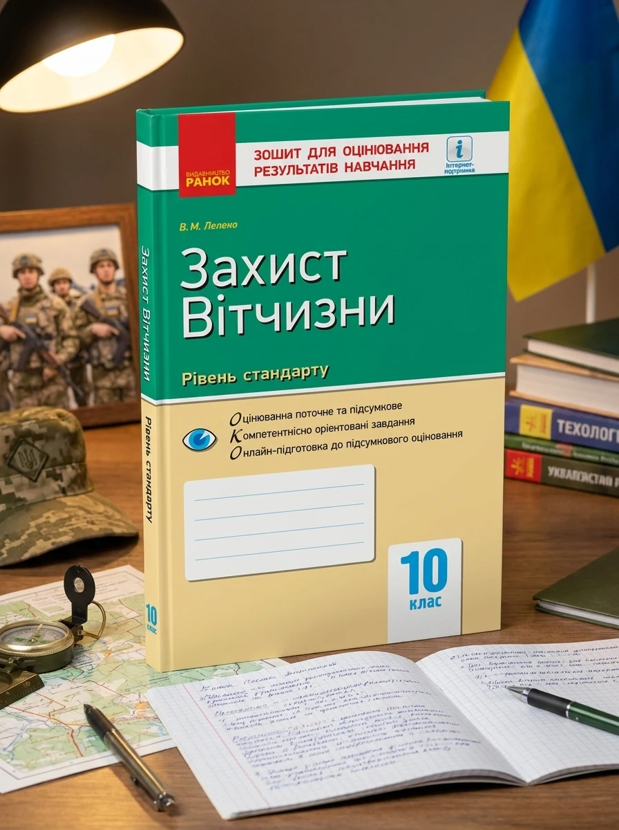 Контроль навчальних досягнень. Захист Вітчизни 10 клас. Рівень стандарту