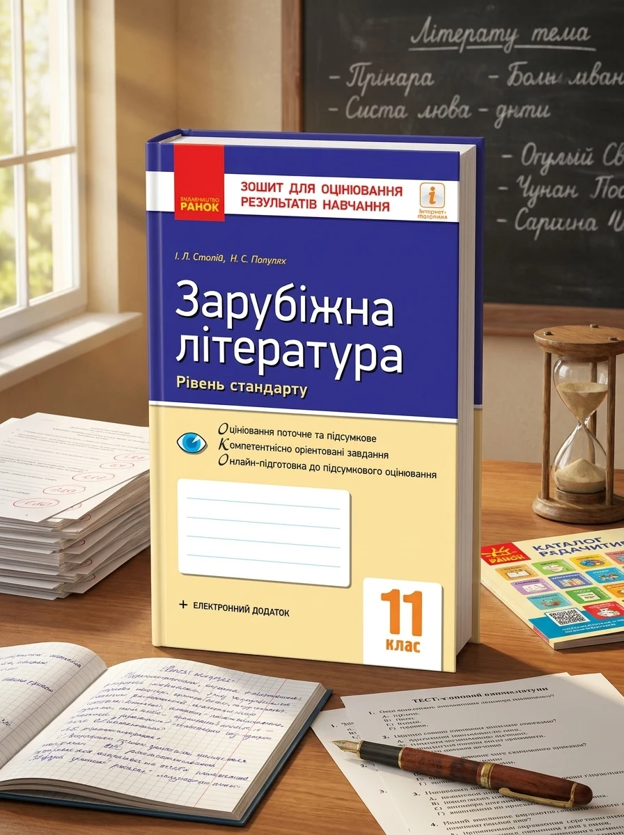 Контроль навчальних досягнень. Зарубіжна література 11 клас — Вивчення мов