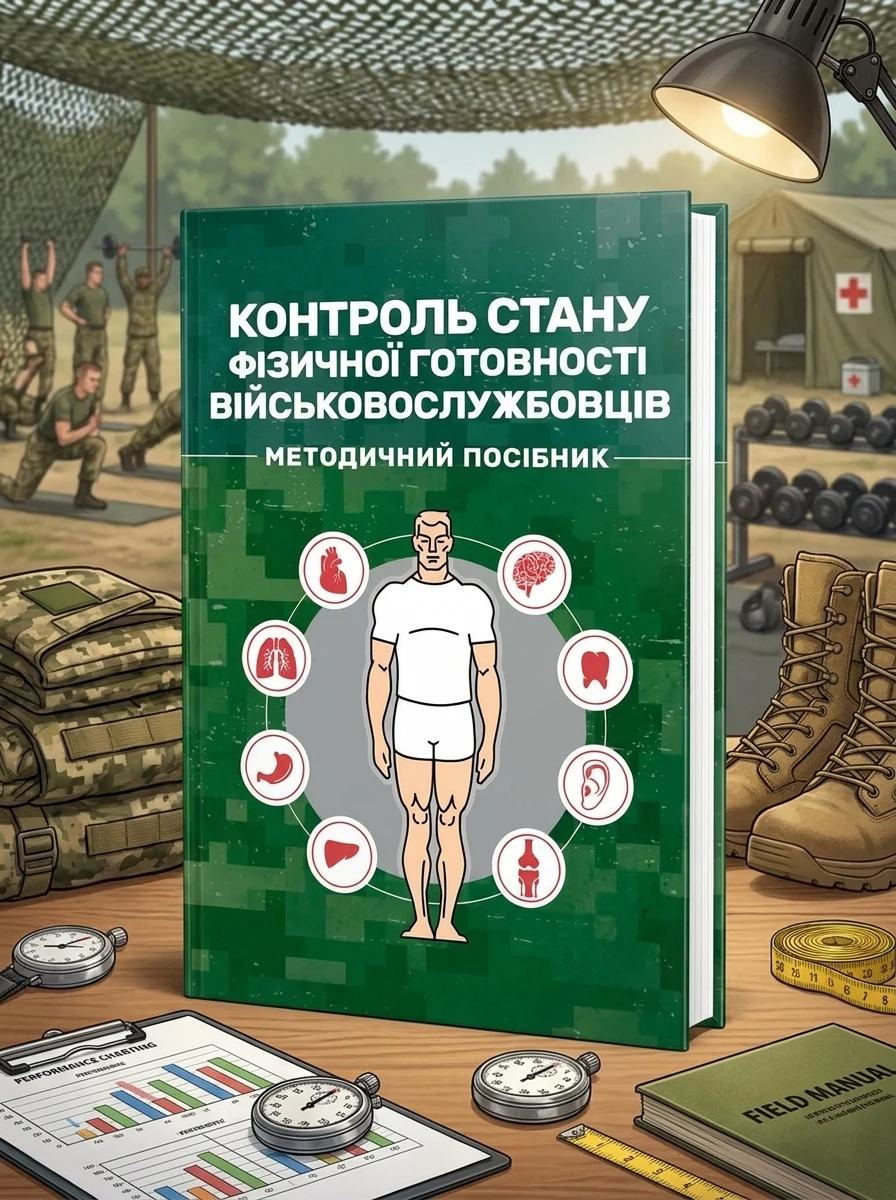 Контроль стану фізичної готовності військовослужбовців. Методичний посібник, — Наука та психологія