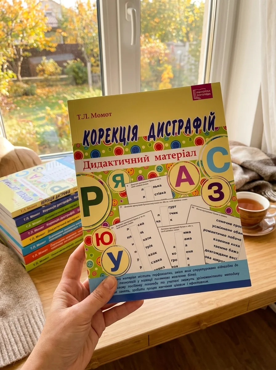 Корекція дисграфій. Дидактичний матеріал — Вивчення мов