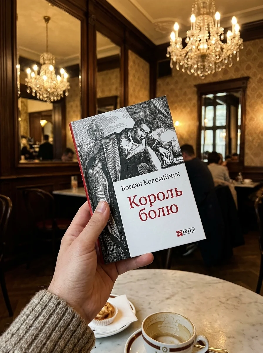 Король болю — Богдан Коломійчук, обкладинка