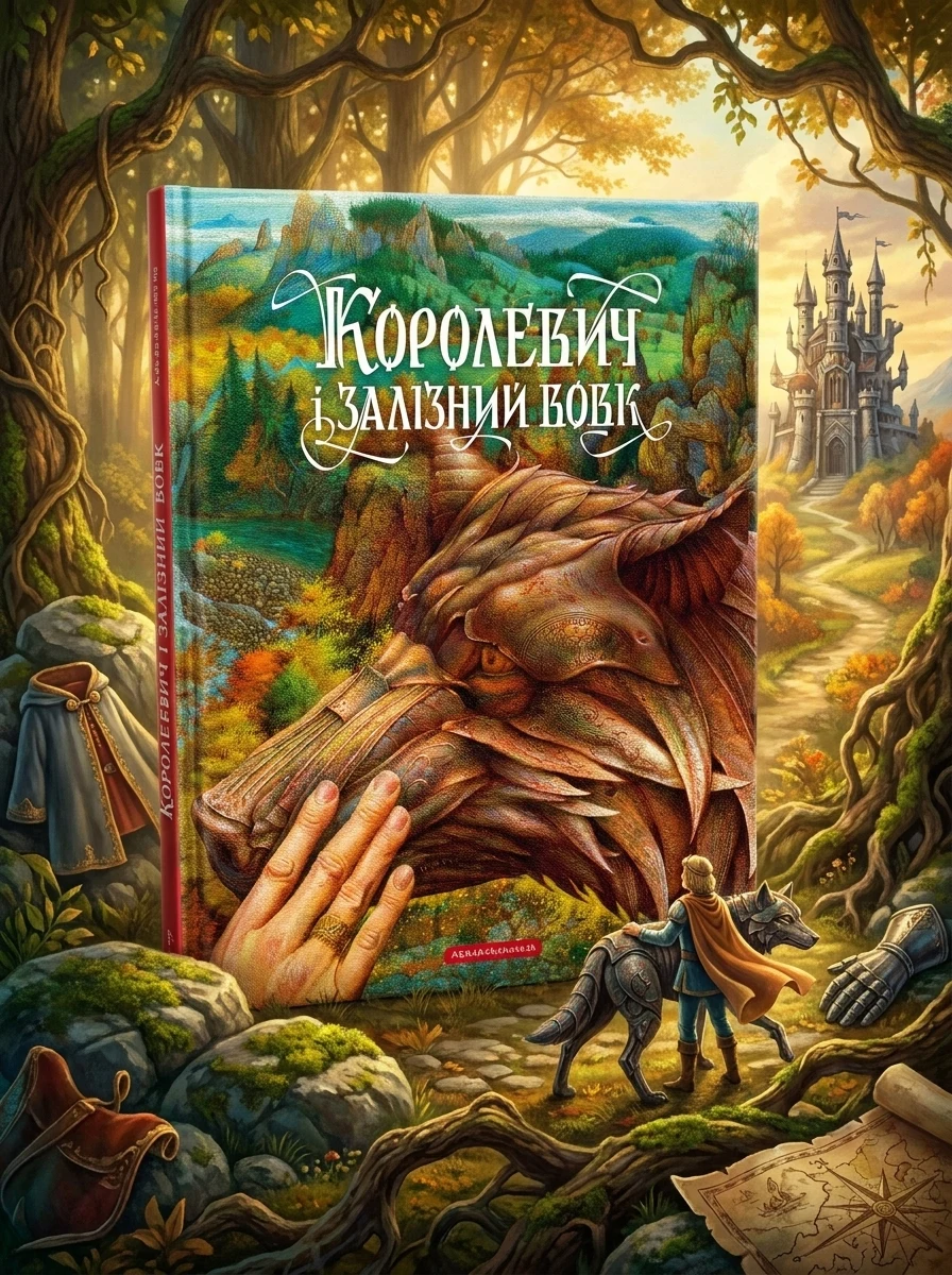 Королевич і залізний вовк, — Дитяча література