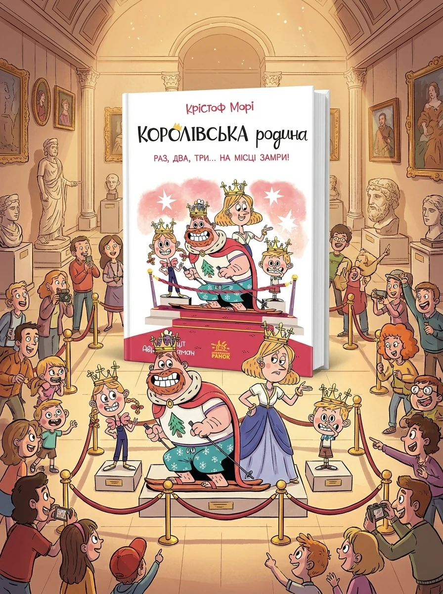 Королівська родина Раз, два, три...на місці замри — Дитяча література