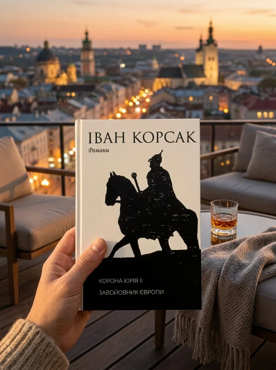 Корона Юрія II. Завойовник Європи — Іван Корсак, обкладинка
